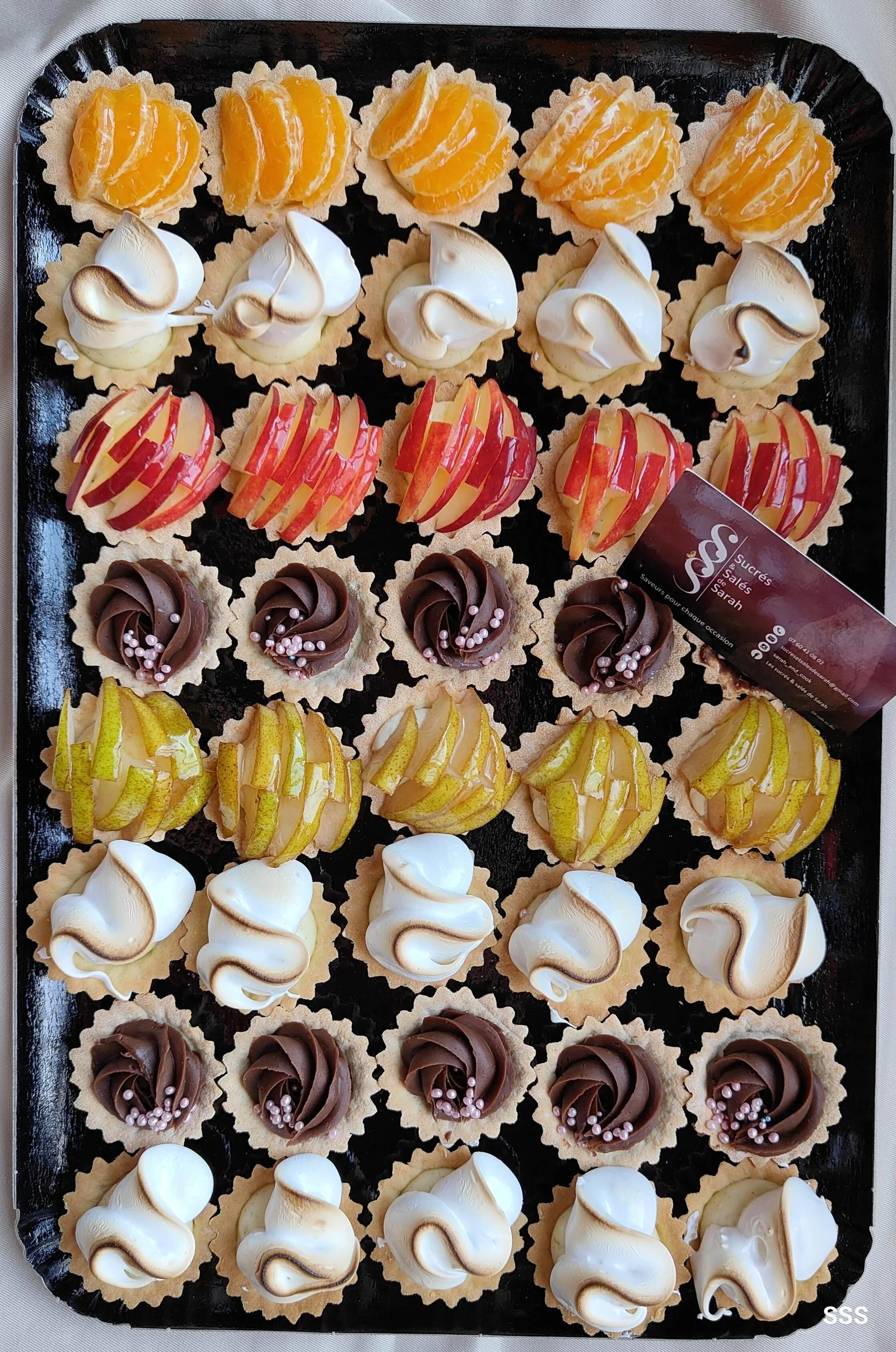 Mini tartelettes et mignardises
